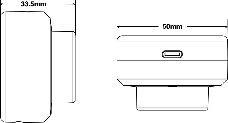 OP-BT-ANSI Dimension